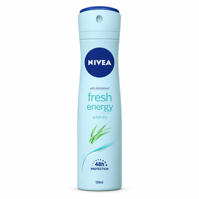 اسپری ضد تعریق زنانه نیوا Fresh Energy حجم 150 میل